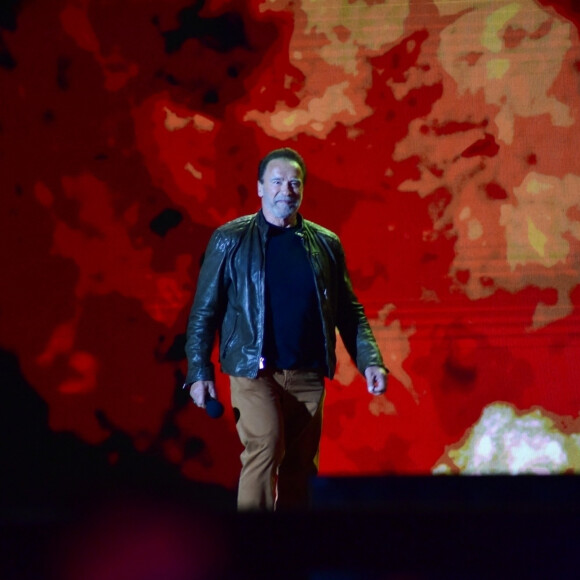 Arnold Schwarzenegger - Soirée Netflix lors du festival Tudum à Sao Paulo. Le 18 juin 2023
