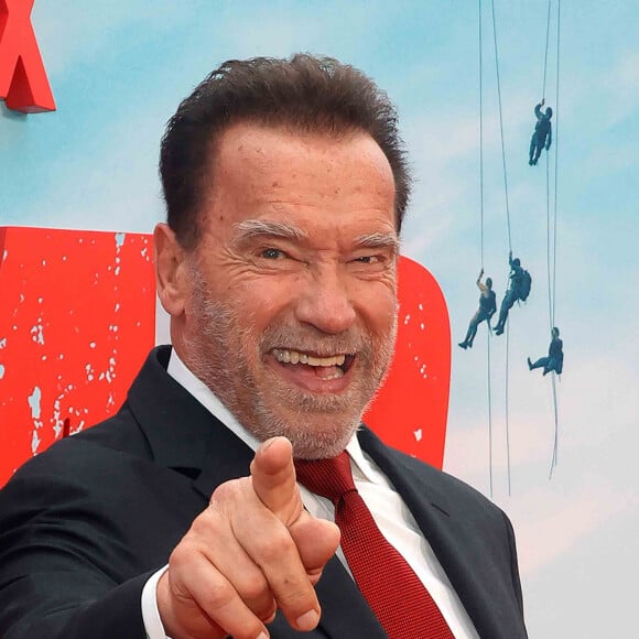 Arnold Schwarzenegger à la première du film "Fubar" à Los Angeles, le 22 mai 2023.