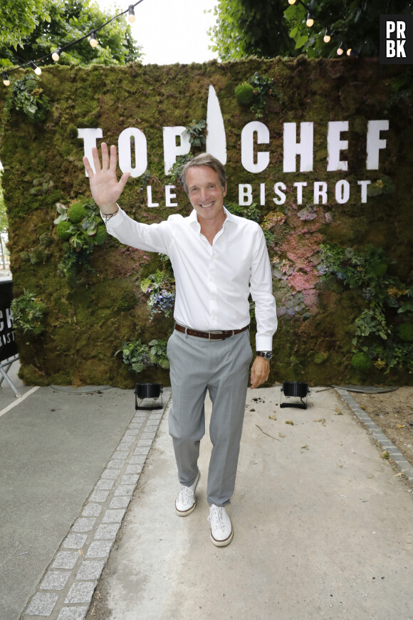 Exclusif - Stéphane Rotenberg pour l'ouverture du premier restaurant "Top Chef" Le Bistrot à Suresnes le 7 juillet 2022. © Marc Ausset-Lacroix/Bestimage