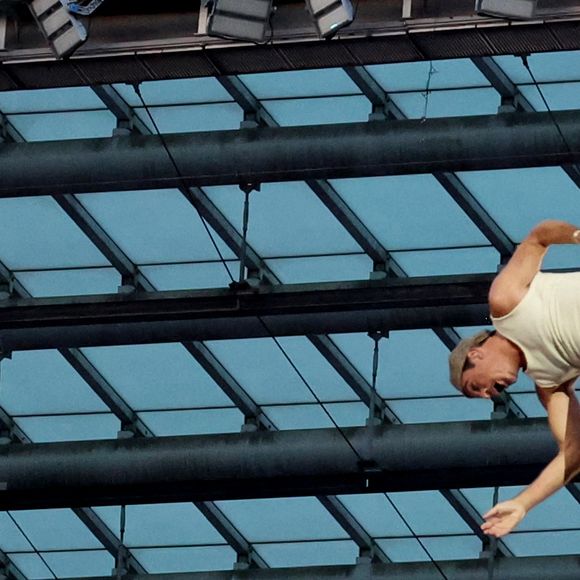 Jean Dujardin - Cérémonie d'ouverture de la Coupe du Monde de Rugby France 2023 avant le match de la Poule A entre la France et la Nouvelle-Zélande au Stade de France à Saint-Denis le 8 septembre 2023. © Dominique Jacovides/Bestimage