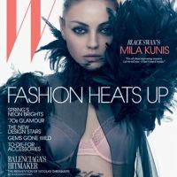 Mila Kunis ... Elle joue son ange noir super sexy pour W Magazine