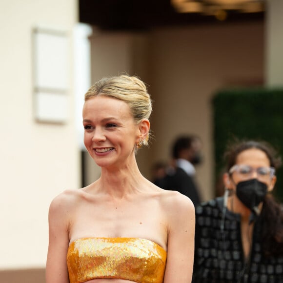 Oscar nominee Carey Mulligan arrives on the red carpet of The 93rd Oscarsat Union Station in Los Angeles. - Photocall - 93ème cérémonie des Oscars dans la gare Union Station à Los Angeles, le 25 avril 2021. © Matt Petit/A.M.P.A.S. via ZUMA Wire/Bestimage 