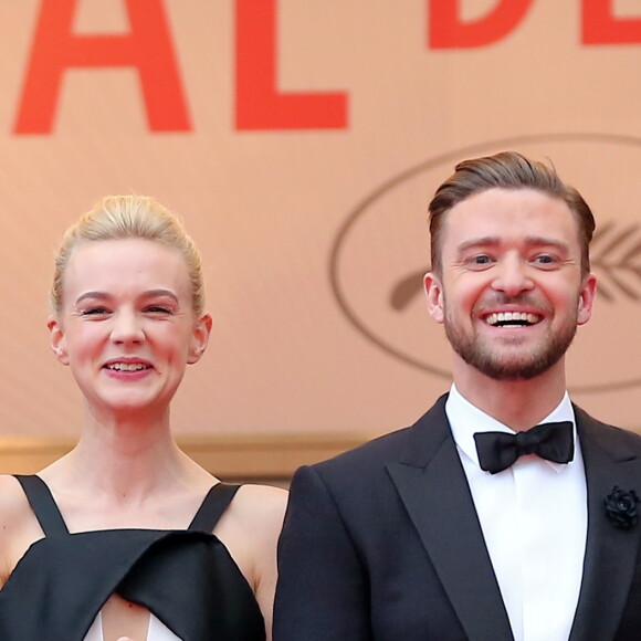 Justin Timberlake et Carey Mulligan - Montee des marches du film "Inside Llewyn Davis" lors du 66eme festival du film de Cannes, le 19 mai 2013. 