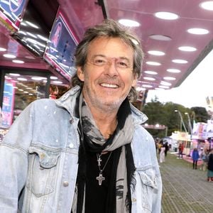 Semi-exclusif - Jean-Luc Reichmann lors de l'ouverture de la Fête à Neuneu 2023, la fête foraine du bois de boulogne célèbre ses 40 ans, à Paris, France, le 1er septembre 2023. © Cédric Perrin/Bestimage