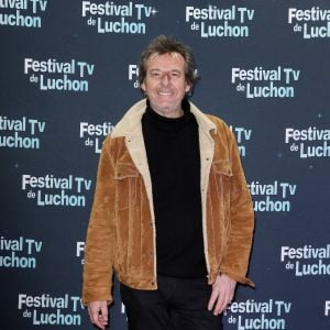 Jean-Luc Reichmann, président du jury jeunesse - Les membres des jurys à la soirée d'inauguration de la 25ème Edition du Festival TV de Luchon. Le 1er février 2023 © Patrick Bernard / Bestimage