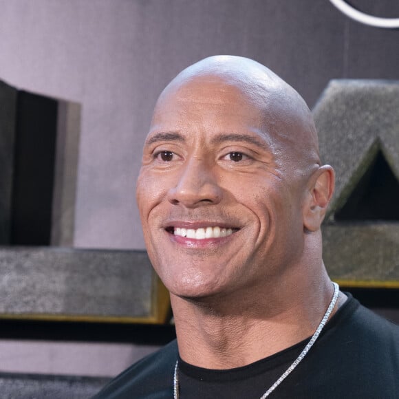 Dwayne Johnson à la première de "Black Adam" à Madrid le 19 octobre 2022.