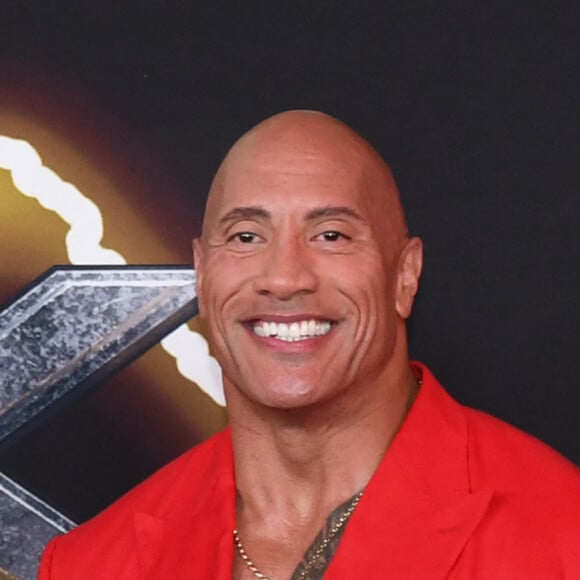 Dwayne (The Rock) Johnson à la première du film "Black Adam" à New York, le 12 octobre 2022.