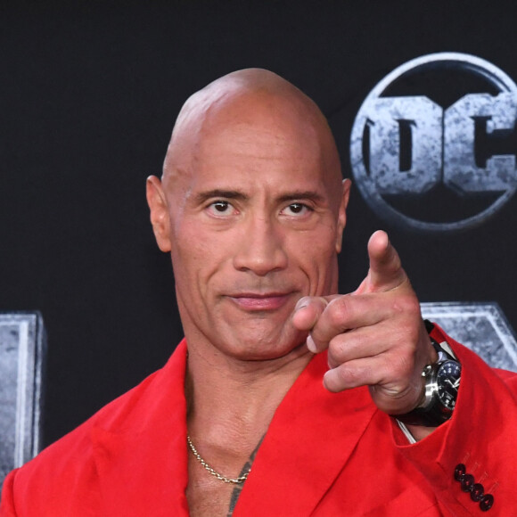 Dwayne (The Rock) Johnson à la première du film "Black Adam" à New York, le 12 octobre 2022.