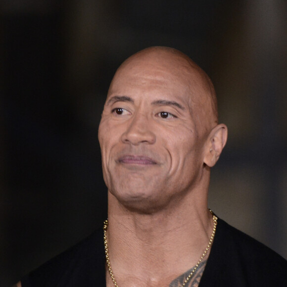 Dwayne Johnson (The Rock) à la première du film "Black Adam" au Diego Rivera Museum à Mexico, le 3 octobre 2022.
