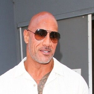 Los Angeles, CA - EXCLUSIVE - Dwayne "The Rock" Johnson and his wife Lauren Hashian were seen leaving Avra restaurant, looking both elated and content. The couple was reportedly there to celebrate Lauren's birthday Pictured: Dwayne Johnson and Lauren Hashian