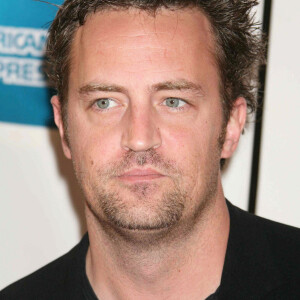 Matthew Perry attends the premiere of "The Business of Being Born" at the 2007 Tribeca Film Festival at Chelsea West Cinemas in New York City on April 29, 2007.