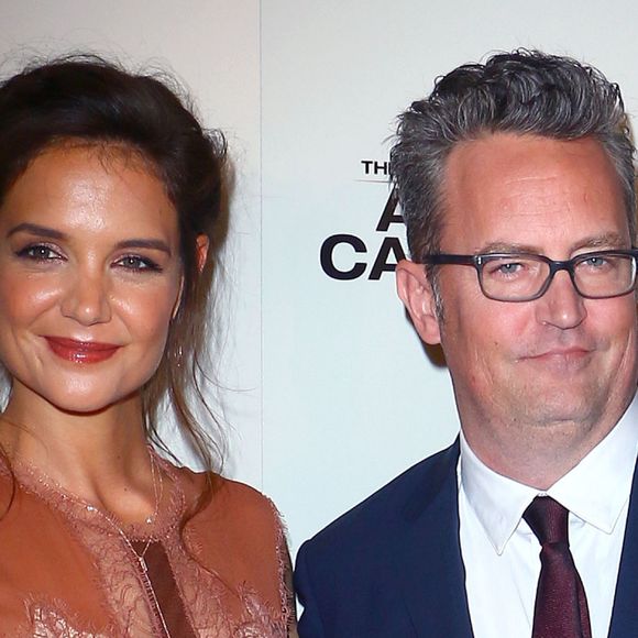 Katie Holmes, Matthew Perry à la première de The Kennedys - After Camelot au Paley Center For Media à Beverly Hills, le 15 mars 2017 © CPA/Bestimage
