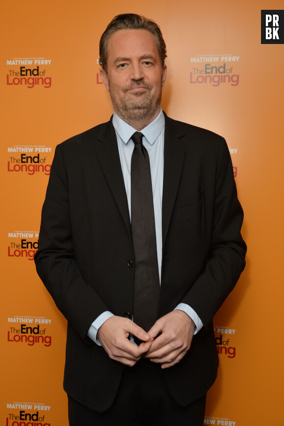 Matthew Perry - Soirée après la représentation de la pièce de théâtre "The End of Longing" à Londres. Le 11 février 2016