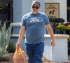 Exclusif - Matt LeBlanc ("Friends") fait des provisions au supermarché "Ralphs" à Los Angeles, le 12 septembre 2022. L'acteur de 44 ans, semble porter un tee-shirt tâché.