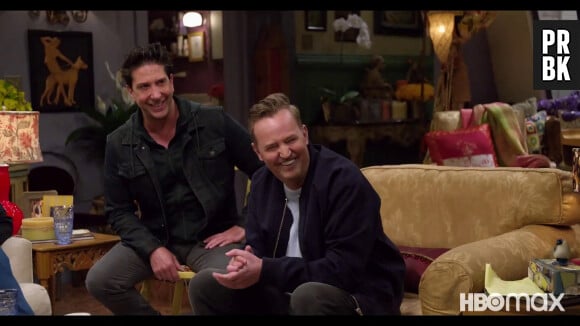 Captures d'écran de l'épisode spécial de Friends