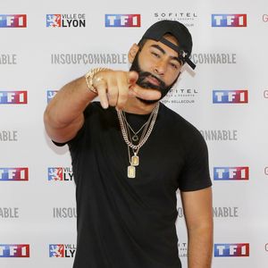 La Fouine (Laouni Mouhid) - Avant-première de la série "Insoupçonnable" au Pathé-Bellecour à Lyon. Le 7 juin 2018