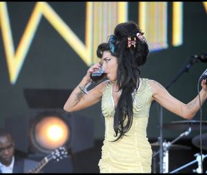 Amy Winehouse en concert pour le 'Rock in Rio-Madrid' en Espagne