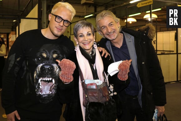 Exclusif - Isabelle Morini-Bosc, Guillaume Genton et Gilles Verdez - Soirée Hommage à Jean-Pierre Bacri au Ground Control Gare de Lyon à Paris à l'occasion de la sortie de "Jean-Pierre Bacri, le Bougon Gentilhomme" de V.Bénaïm et S.Freeman publié aux éditions de L'Archipel le 4 février 2022. © Cédric Perrin / Bestimage