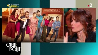 Ça commence aujourd'hui en danger face à Plus belle la vie ? Faustine Bollaert répond, "on essaye de..."
