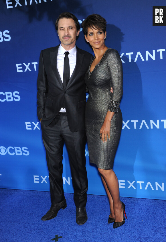Olivier Martinez & Halle Berry - Première du film "The Extant" à Los Angeles le 16 juin 2014.