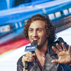 Aaron Taylor-Johnson en conférence de presse pour le film "Bullet Train" à Seoul. Le 19 août 2022 (Photo by Lee Jae-Won/AFLO) (SOUTH KOREA)