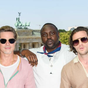 Brad Pitt, Brian Tyree Henry, Aaron Taylor Johnson - Photocall du film "Bullet Train" à l'Académie des Beaux-Arts à Berlin. Le 19 juillet 2022