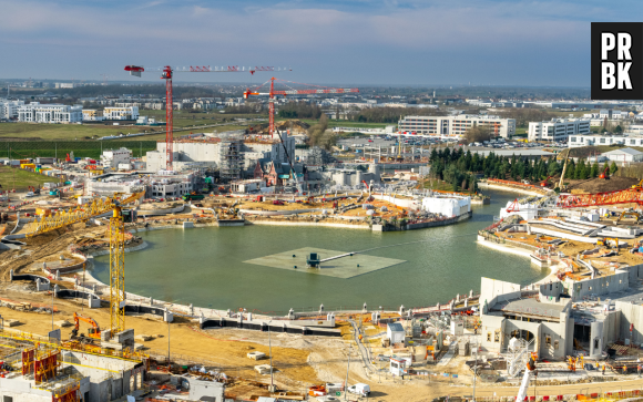 Disneyland Paris : les travaux avancent pour l'arrivée de la nouvelle zone Reine des Neiges