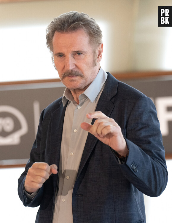 Liam Neeson au photocall de "Marlowe" au 70ème Festival du Film de Saint-Sébastien, le 24 septembre 2022.