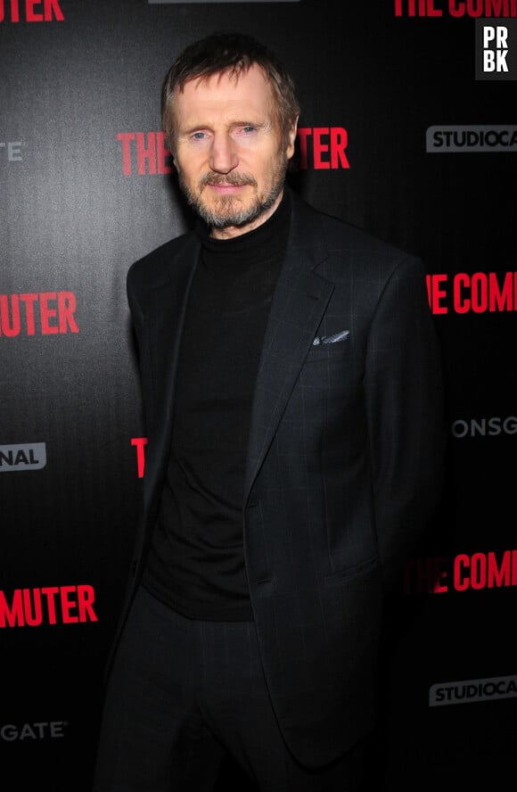 Liam Neeson à la première de "The Commuter" au cinéma AMC Loews Lincoln Square à New York, le 8 janvier 2018.