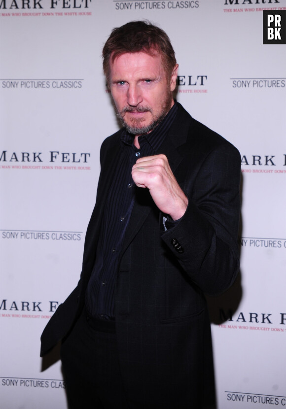 Liam Neeson - Célébrités à l'avant première du film 'Mark Felt: The Man Who Brought Down the White House' à l'hôtel Whitby à New York, le 21 septembre 2017.