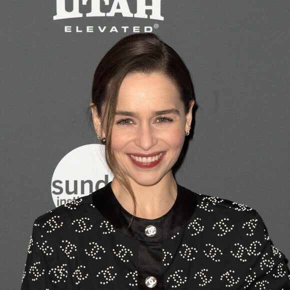 Emilia Clarke à la première de "Pod Generation" lors du Festival du Film de Sundance 2023 à Park City, le 19 janviee 2023.