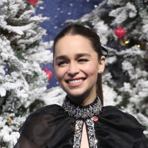 Emilia Clarke - Avant-première du film "Last Christmas" au cinéma BFI Southbank à Londres, le 11 novembre 2019.