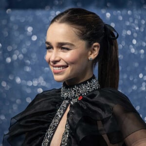 Emilia Clarke à l'avant-première du film Last Christmas à Londres, le 11 novembre 2019.