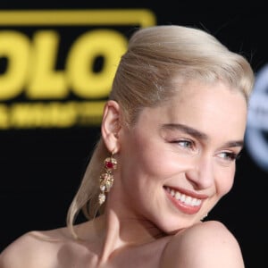 Emilia Clarke - Première du film Solo: A Star Wars Story a Hollywood, le 10 mai 2018.