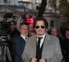 Johnny Depp à l'avant-première de Jeanne du Barry à Londres