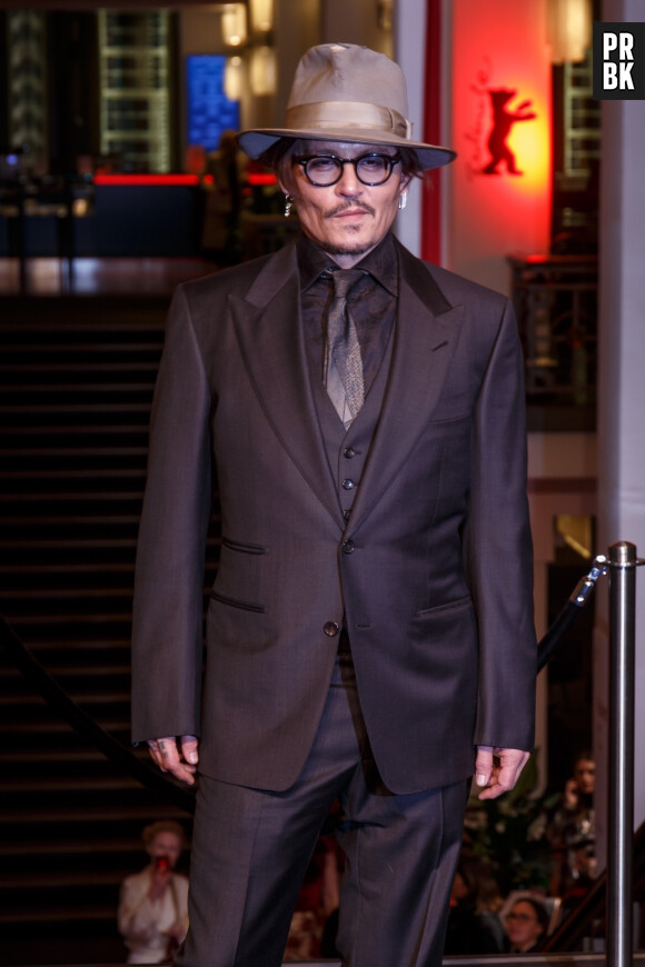 Johnny Depp - Première du film "Minamata" au 70ème Festival international du film de Berlin, La Berlinale 2020, à Berlin le 21 Février 2020.