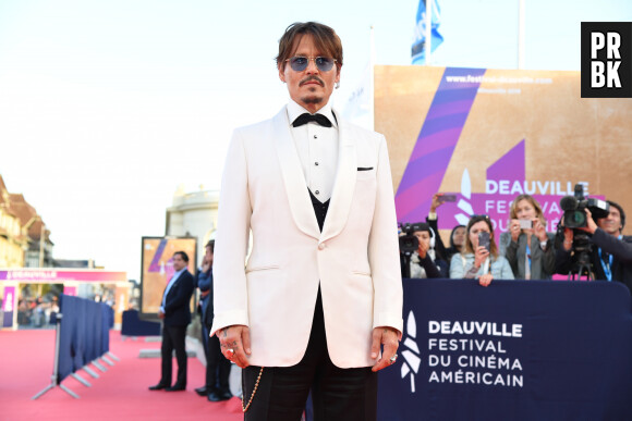 Johnny Depp à la première du film "Waiting For The Barbarians" lors du 45éme festival du Cinéma Américain de Deauville, France, le 8 septembre 2019.