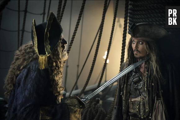 Johnny Depp dans Pirates des Caraïbes : la Vengeance de Salazar