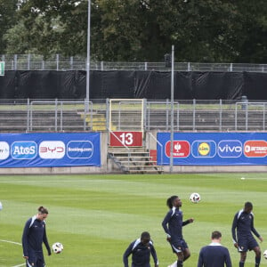 Entraînement de l’équipe de France de football avant son premier match contre l’Autriche au stade Paul-Janes Stadion à Düsseldorf, Allemagne, le 16 juin 2024. © Elyxandro Cegarra/Panoramic/Bestimage