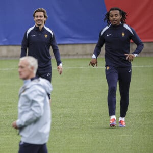 Entraînement des Bleus avant le match contre l'Autriche en Allemagne, le 16 juin 2024. © Elyxandro Cegarra/Panoramic/Bestimage