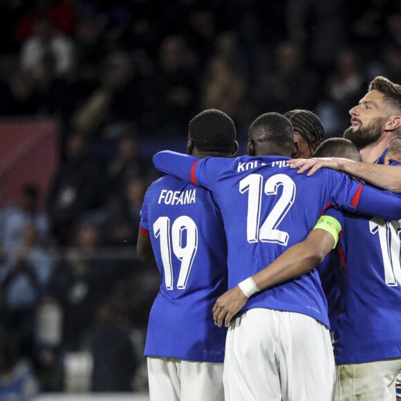 L'équipe de France s’est imposée face au Luxembourg (3-0) lors du premier match de préparation à l’Euro au stade Saint-Symphorien, à Metz le 5 juin 2024.