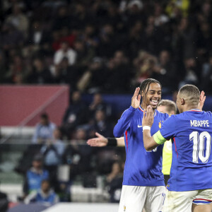 L'équipe de France s’est imposée face au Luxembourg (3-0) lors du premier match de préparation à l’Euro au stade Saint-Symphorien, à Metz le 5 juin 2024.