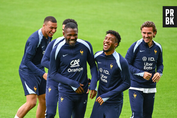 Entrainement de l'équipe de France le 15 juin en préparation de l'Euro 2024 Photo by Anthony Dibon/Icon Sport/ABACAPRESS.COM