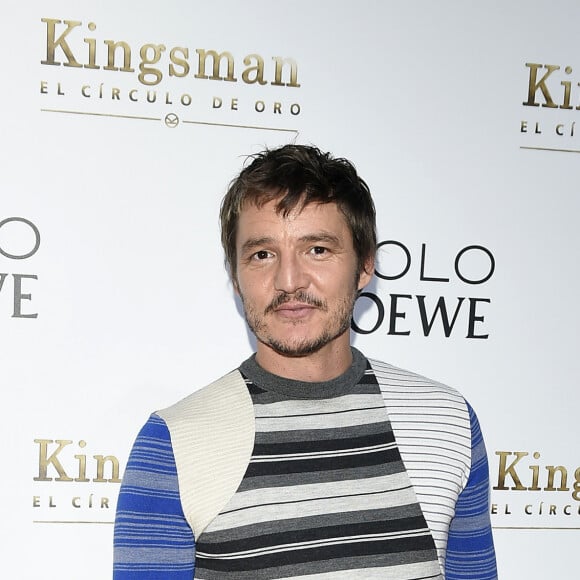 Pedro Pascal au lancement du nouveau parfum "Solo Loewe" et la première de "Kingsman: The Golden Circle" à Madrid, le 19 septembre 2017.