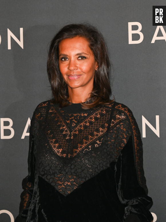 Karine Le Marchand à la première du film "Babylon" au cinéma Le Grand Rex à Paris, France, le 14 janvier 2023. © Coadic Guirec/Bestimage