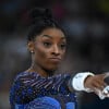 Simone Biles durant les JO 2024 à Paris ( Photo de federico pestellini / DPPI / Panoramic ) -