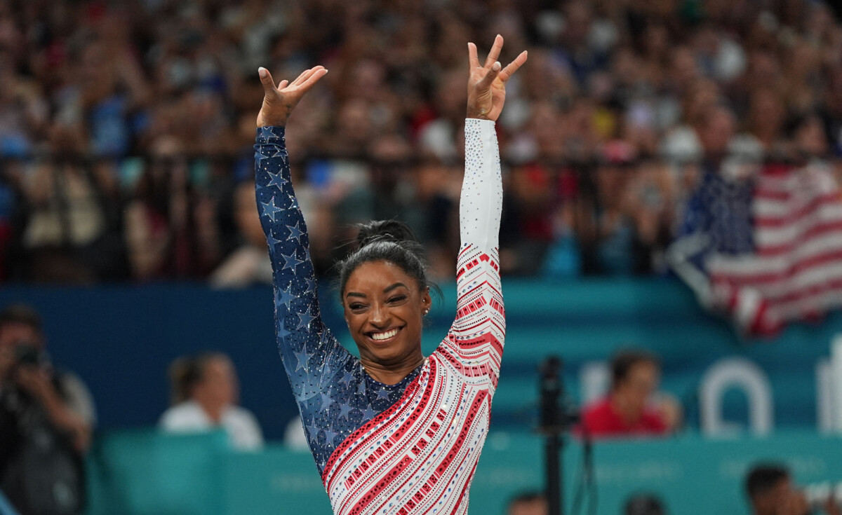 Photo La gymnaste Simone Biles et ses coéquipières remportent la