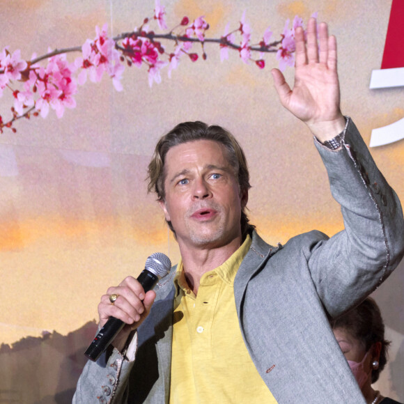 Brad Pitt - Première du film "Bullet Train" à Kyoto (Japon).