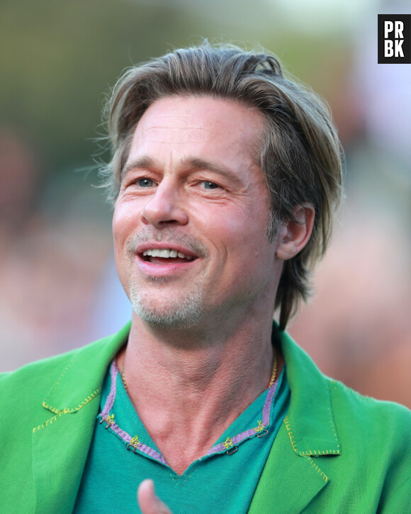 Brad Pitt arrive à la première du film "Bullet Train" à Los Angeles.