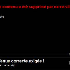 Carré ViiiP ... Xenia sans culotte ... la vidéo supprimée par TF1